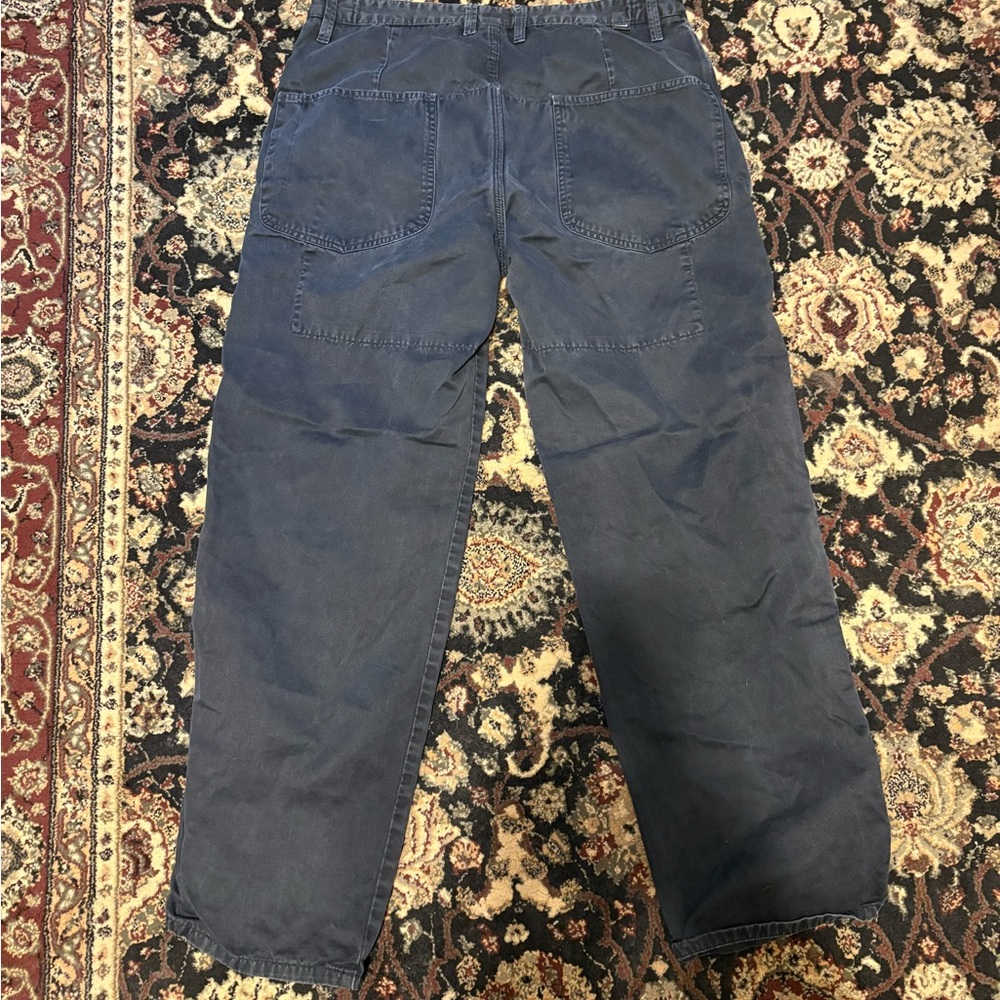 Stussy Charcoal Cotton Trousers - Picture 3 of 3